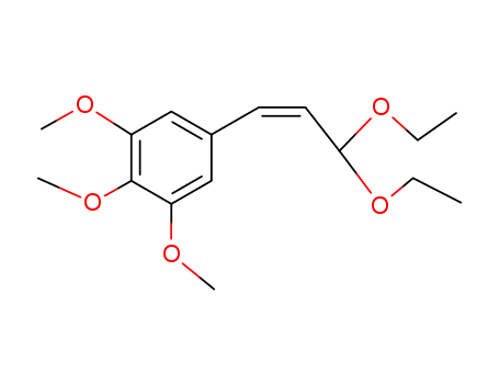 (Z)-3,3-Diethoxy-1-(3,4,5-trimethoxyphenyl)-1-propen