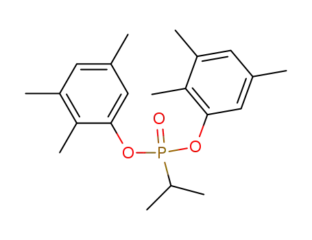 Molecular Structure of 123872-82-2 (bis(2,3,5-trimethylphenyl) propan-2-ylphosphonate)