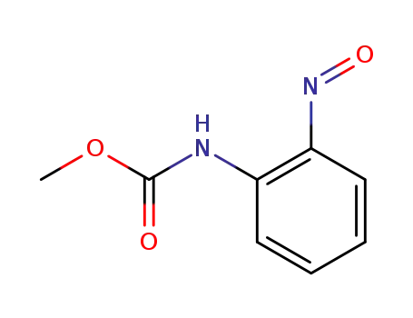 Molecular Structure of 144366-42-7 (Carbamic  acid,  (2-nitrosophenyl)-,  methyl  ester  (9CI))