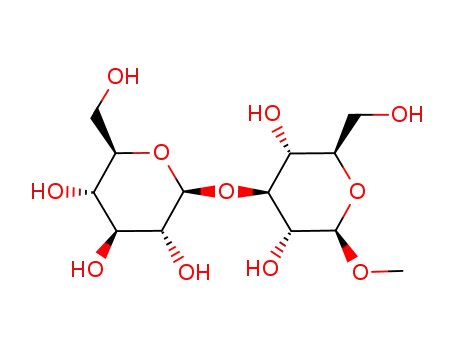 Molecular Structure of 72028-62-7 (METHYL 3-O-(ALPHA-D-MANNOPYRANOSYL)-ALPHA-D-MANNOPYRANOSIDE)