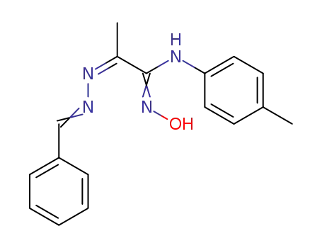 N-{(1E)-2-[(2E)-2-benzylidenehydrazinyl]-1-nitrosoprop-1-en-1-yl}-4-methylaniline
