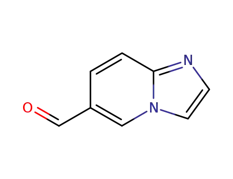 Molecular Structure of 116355-16-9 (Imidazo[1,2-a]pyridine-6-carbaldehyde)