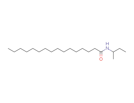 Molecular Structure of 74058-69-8 (Hexadecanamide, N-(1-methylpropyl)-)