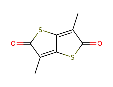 Molecular Structure of 64942-17-2 (3,6-DIMETHYL-THIENO[3,2-B]THIOPHENE-2,5-DIONE)