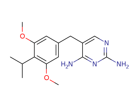 74731-66-1,5-[3,5-dimethoxy-4-(1-methylethyl)benzyl]pyrimidine-2,4-diamine,