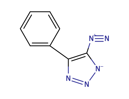 4H-1,2,3-Triazole,4-diazo-5-phenyl- (9CI)