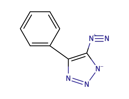 Molecular Structure of 64781-77-7 (4H-1,2,3-Triazole,4-diazo-5-phenyl- (9CI))