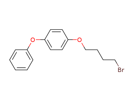 Molecular Structure of 119454-89-6 (Benzene, 1-(4-bromobutoxy)-4-phenoxy-)