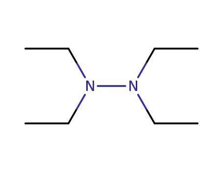 Molecular Structure of 4267-00-9 (Tetraethylhydrazine)