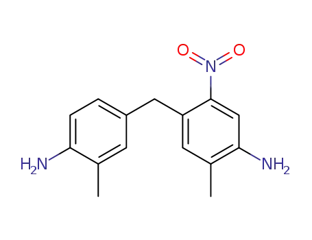 4,4'-diamino-5,3'-dimethyl-2-nitrodiphenylmethane