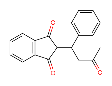 1H-Indene-1,3(2H)-dione, 2-(3-oxo-1-phenylbutyl)-