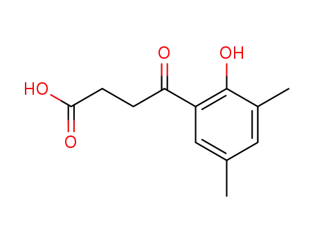 Molecular Structure of 7356-03-8 (4-(2-hydroxy-3,5-dimethyl-phenyl)-4-oxo-butanoic acid)