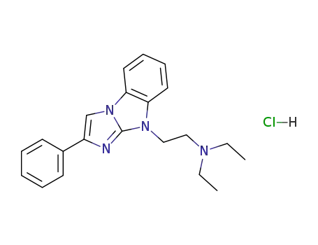 2-Phenyl-9-diethylaminoethyl-9H-imidazo(1,2-a)benzimidazole dihydrochloride