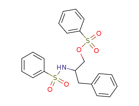 3-Phenyl-2-benzenesulfonamido-1-(benzenesulfonyloxy)propane