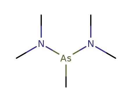 Molecular Structure of 41813-33-6 (Bis(dimethylamino)methylarsan)