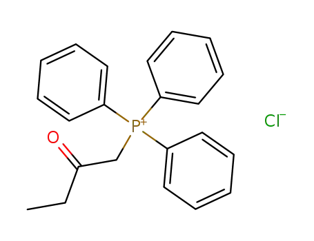 Molecular Structure of 19753-61-8 ((2-oxobutyl)(triphenyl)phosphonium)