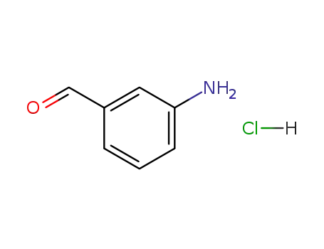 Molecular Structure of 127248-99-1 (3-AMINO-BENZALDEHYDE HCL)