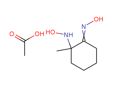 2-(hydroxyamino)-2-methylcyclohexan-1-one oxime acetate