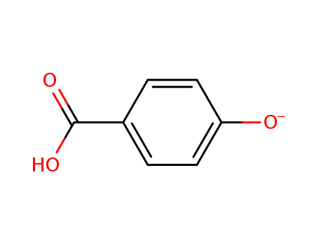 Benzoic acid, 4-hydroxy-, ion(1-)
