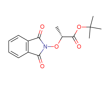 Propanoic acid,2-[(1,3-dihydro-1,3-dioxo-2H-isoindol-2-yl)oxy]-, 1,1-dimethylethyl ester,(2R)-(380886-36-2)