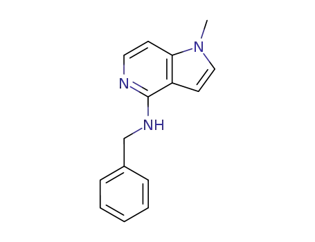 benzyl-(1-methyl-1<i>H</i>-pyrrolo[3,2-<i>c</i>]pyridin-4-yl)-amine