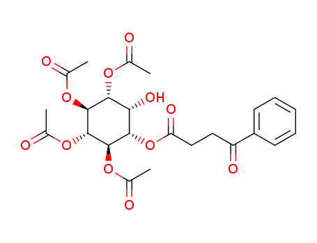1(3)-O-β-benzoylpropionyl-3(1),4(6),5,6(4)-tetra-O-acetyl-sn-myoinositol