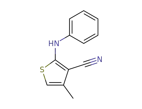 4-Methyl-2-phenylamino-thiophene-3-carbonitrile