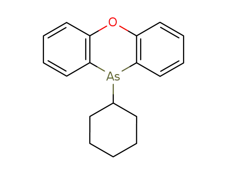 10H-Phenoxarsine, 10-cyclohexyl-