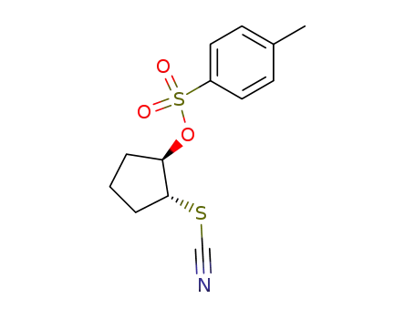 trans-2-thiocyanatocyclopentyl p-toluenesulfonate