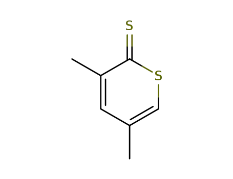 2H-Thiopyran-2-thione, 3,5-dimethyl-