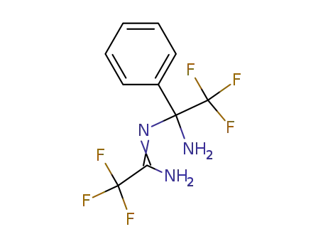3-Aza-2,4-diamino-1,1,1,5,5,5-hexafluoro-4-phenyl-2-pentene