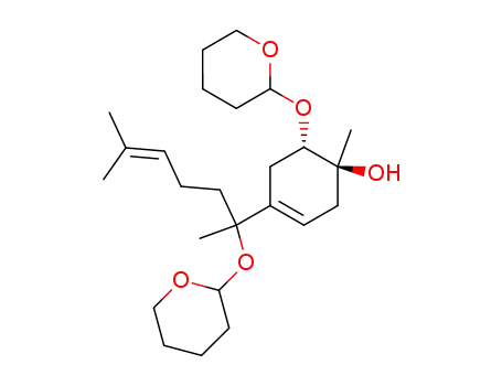 3-Cyclohexen-1-ol,
4-[1,5-dimethyl-1-[(tetrahydro-2H-pyran-2-yl)oxy]-4-hexenyl]-1-methyl-6-[
(tetrahydro-2H-pyran-2-yl)oxy]-
