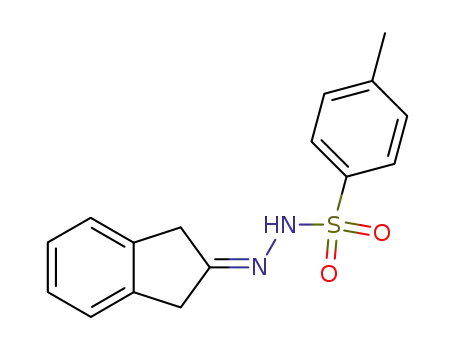 Molecular Structure of 87694-35-7 (2-Indanon-p-tolylsulfonylhydrazon)