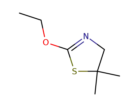 Molecular Structure of 79207-56-0 (2-Ethoxy-5,5-dimethyl-2-thiazolin)
