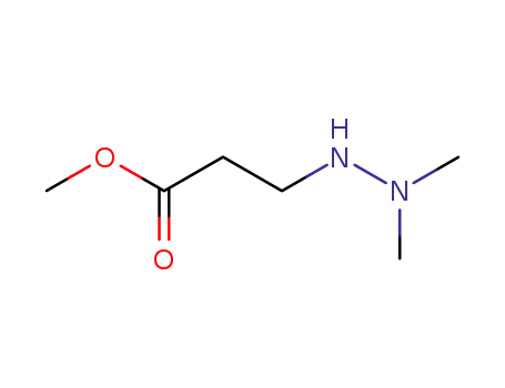 Propanoic acid, 3-(2,2-dimethylhydrazino)-, methyl ester