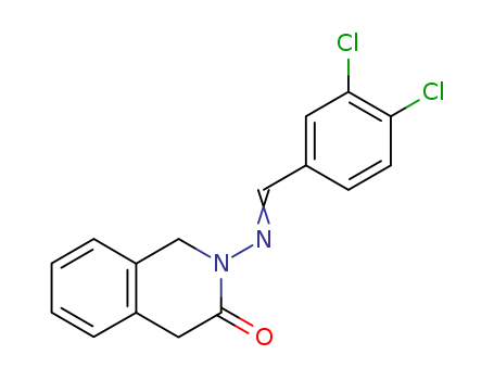 39113-07-0,2-{[(E)-(3,4-dichlorophenyl)methylidene]amino}-1,4-dihydroisoquinolin-3(2H)-one,