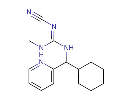 Guanidine, N-cyano-N'-(cyclohexyl-2-pyridinylmethyl)-N''-methyl-