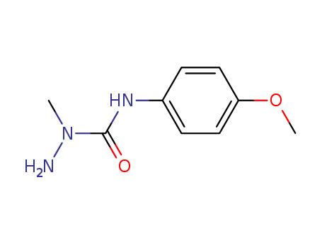 Hydrazinecarboxamide, N-(4-methoxyphenyl)-1-methyl-