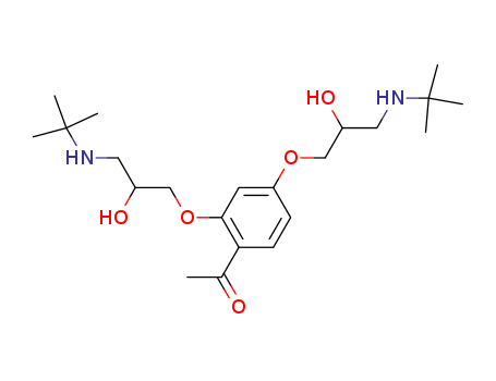 87049-12-5,1-{2,4-bis[3-(tert-butylamino)-2-hydroxypropoxy]phenyl}ethanone,