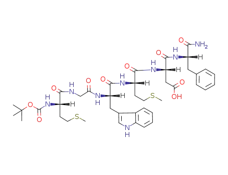 Molecular Structure of 23446-11-9 (BOC-CHOLECYSTOKININ OCTAPEPTIDE (3-8))