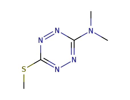1,2,4,5-Tetrazin-3-amine, N,N-dimethyl-6-(methylthio)-