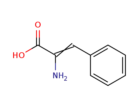 Molecular Structure of 7060-39-1 (2-AMINO-3-PHENYL-2-PROPENOIC ACID,)