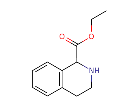 Molecular Structure of 106181-28-6 (1,2,3,4-Tetrahydro-1-isoquinoline carboxylic acid ethyl ester)