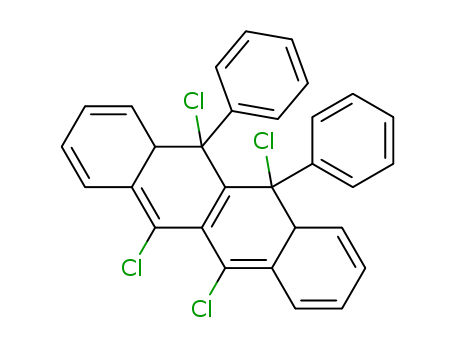 Naphthacene,5,6,11,12-tetrachloro-4a,5,6,6a-tetrahydro-5,6-diphenyl-