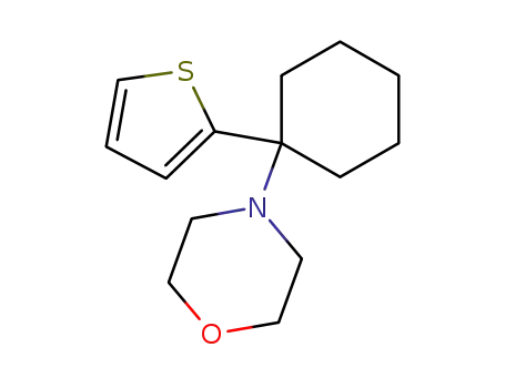 1-(1-(2-thienyl)cyclohexyl)morpholine
