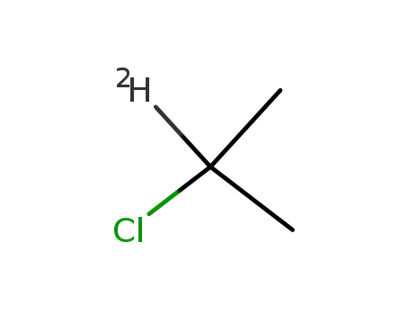 Molecular Structure of 53778-42-0 (2-CHLOROPROPANE-2-D1)