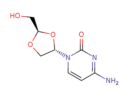 Molecular Structure of 141196-85-2 (troxacitabine)