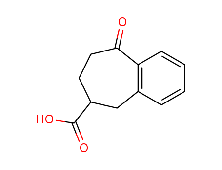 6,7,8,9-Tetrahydro-9-oxo-5H-benzocycloheptene-6-carboxylic acid