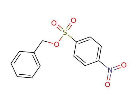 Benzenesulfonic acid, 4-nitro-, phenylmethyl ester