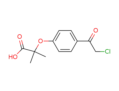 2-[4-(2-Chloro-acetyl)-phenoxy]-2-methyl-propionic acid
